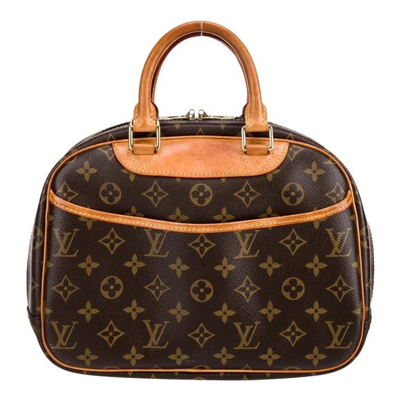 Louis Vuitton Deauville PM tote shoulder bag  with lock - Picture 1 of 15